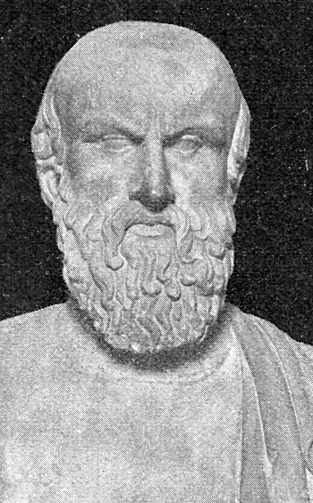 Picture of Aeschylus. 