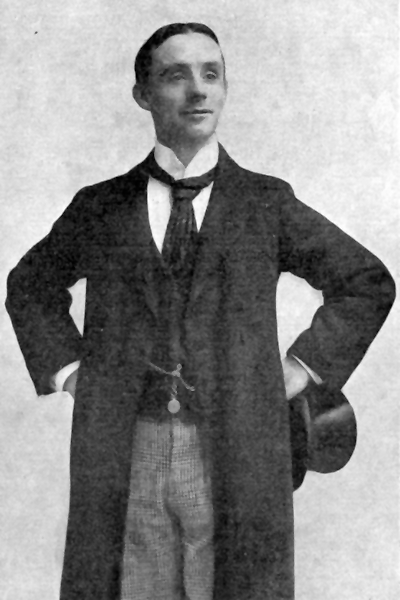 Picture of Dan Leno. Public domain - copyrights expired