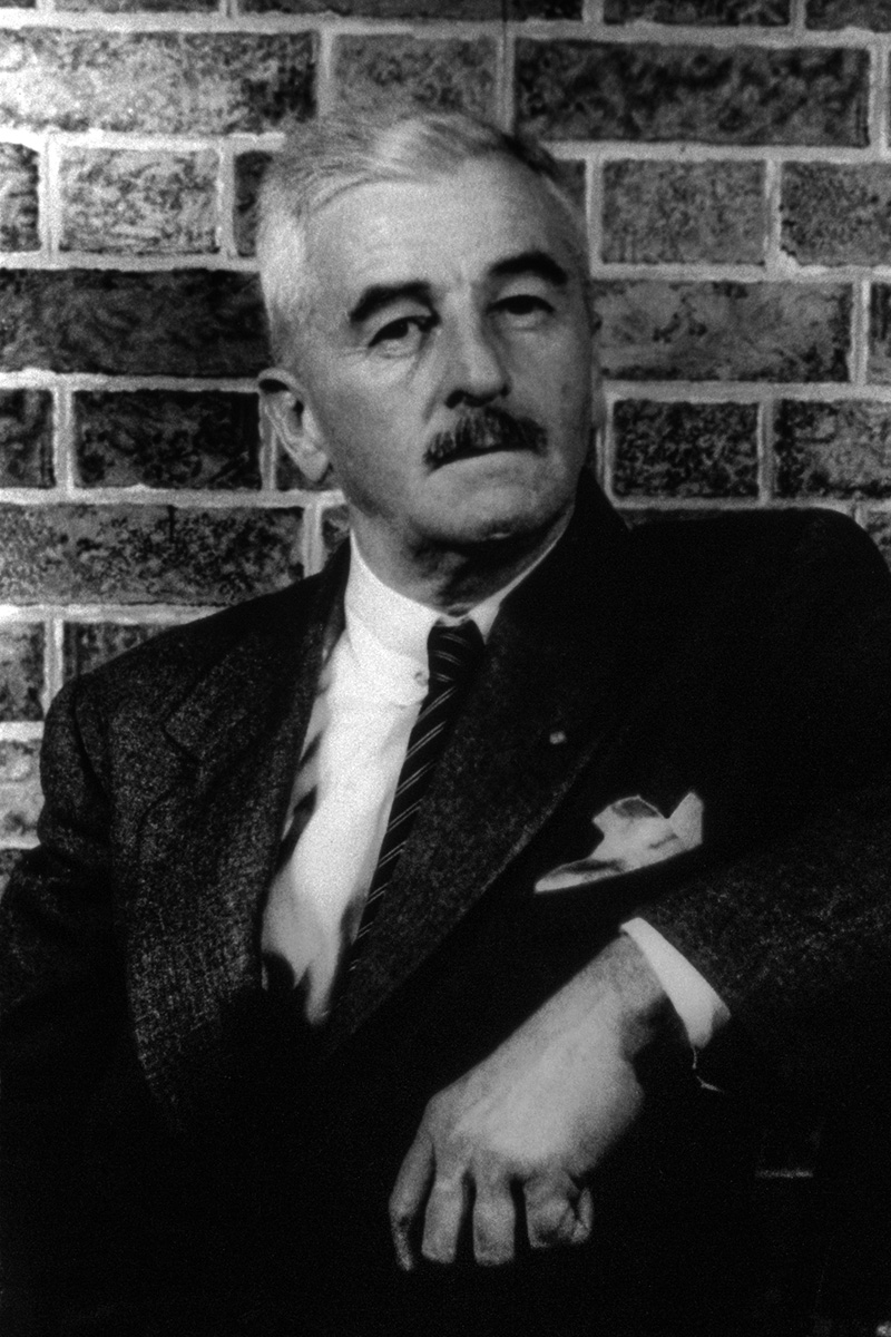 Picture of William Faulkner. This work is from the Carl Van Vechten Photographs collection at the Library of Congress. According to the library, there are no known copyright restrictions on the use of this work.