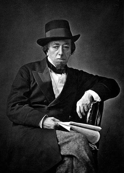 Picture of Benjamin Disraeli. 