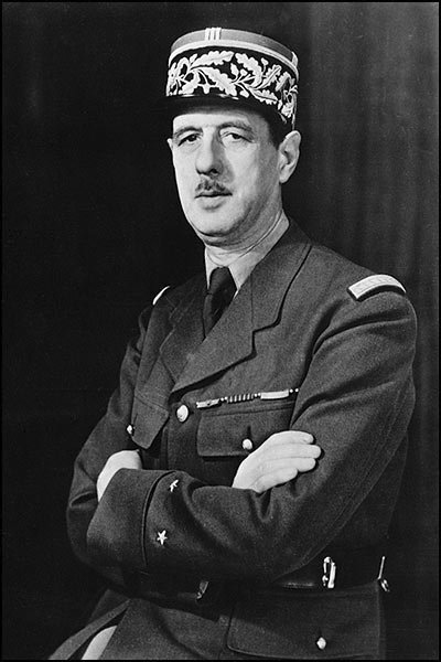 Picture of Charles de Gaulle. 