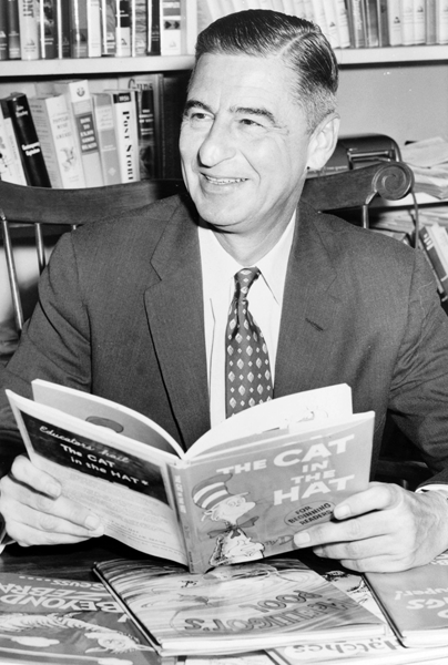 Picture of Dr Seuss. 