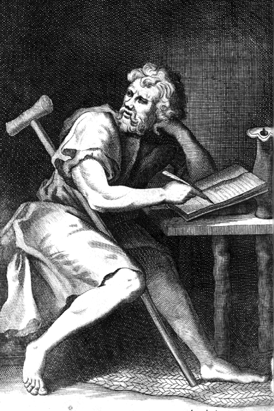 Picture of Epictetus. 