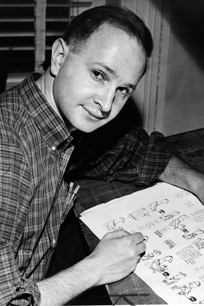 Picture of Jules Feiffer. 