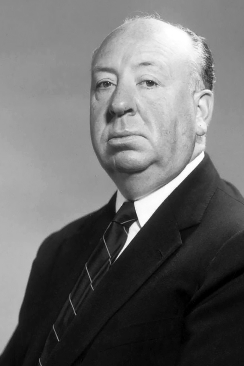 Picture of Alfred Hitchcock. 
