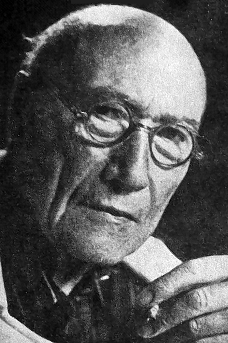 Picture of André Gide. Photograph taked from the book 