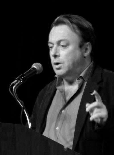 Picture of Christopher Hitchens. 