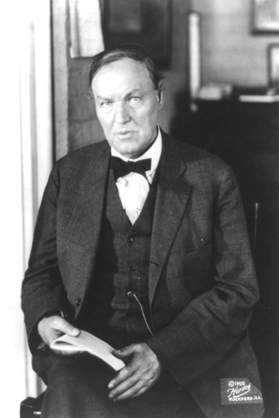 Picture of Clarence Darrow. 