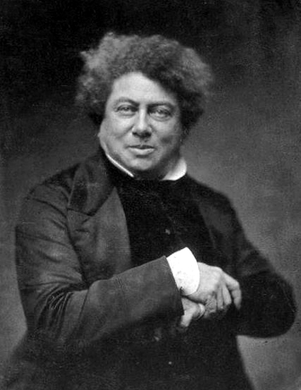 Picture of Alexandre Dumas. Alexandre Dumas, père, November 1855 by Nadar (1820–1910).