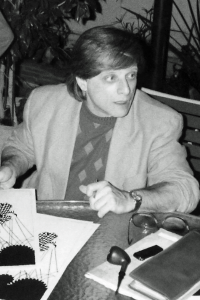 Picture of Harlan Ellison. Harlan Ellison at the Harlan Ellison Roast. L.A. Press Club July 12, 1986. Los Angeles, California. Photograph by Pip R. Lagenta from San Mateo.