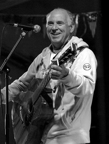 Picture of Jimmy Buffet. (Jan. 28, 2008) Jimmy Buffett performs a USO concert for the sailors of the Nimitz-class aircraft carrier USS Harry S. Truman (CVN 75) during a port visit in the Middle East.