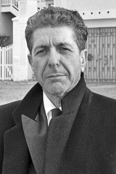 Picture of Leonard Cohen. Permission is granted to copy, distribute and/or modify this document under the terms of the GNU Free Documentation License, Version 1.2 or any later version published by the Free Software Foundation; with no Invariant Sections, no Front-Cover Texts, and no Back-Cover Texts. A copy of the license is included in the section entitled GNU Free Documentation License.