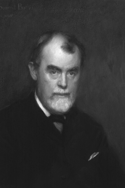 Picture of Samuel Butler. Samuel Butler, by Charles Gogin (died 1931), given to the National Portrait Gallery, London in 1911.