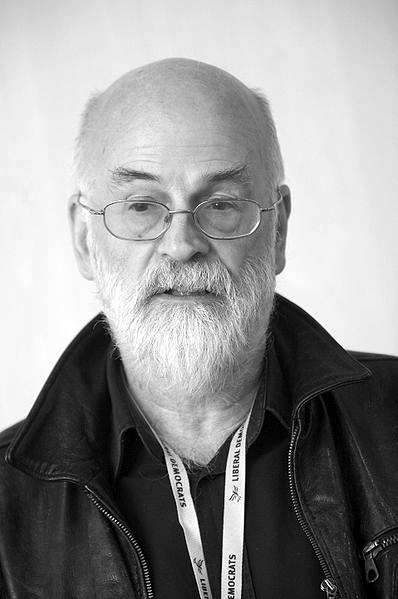 Picture of Terry Pratchett. This file is licensed under the Creative Commons Attribution 2.0 Generic license.